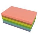 Lyreco Premium Sticky Notes 75x125mm Spring Colour - Pack of 6 1
