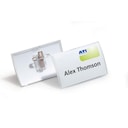 Durable Click Fold Combi Clip Recycled Name Badge Holder - 54x90mm, Pack of 25 1