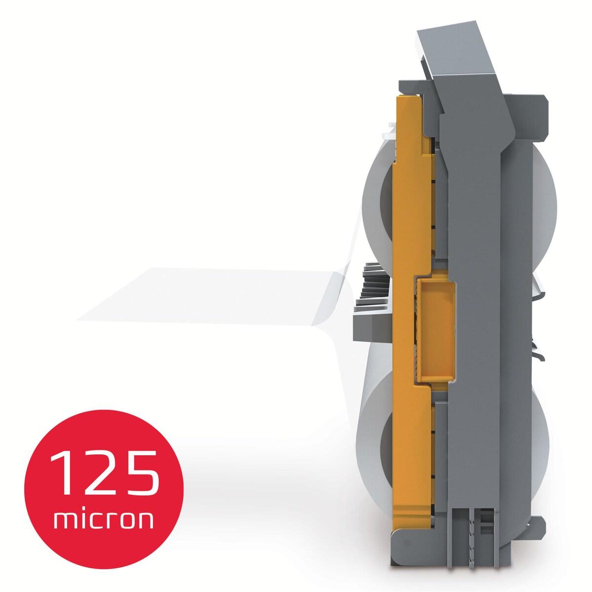 GBC Foton 30 Refillable Cartridge with 125 Micron Lamination Roll Gloss 1