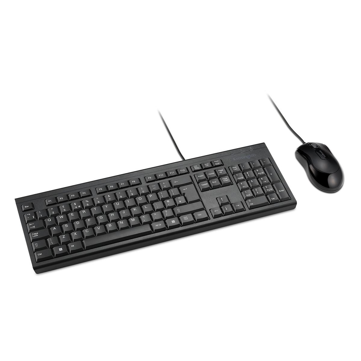 Kensington EQ Wired Keyboard and Mouse Set, KM100 Sustainable  USB-A Connection 1