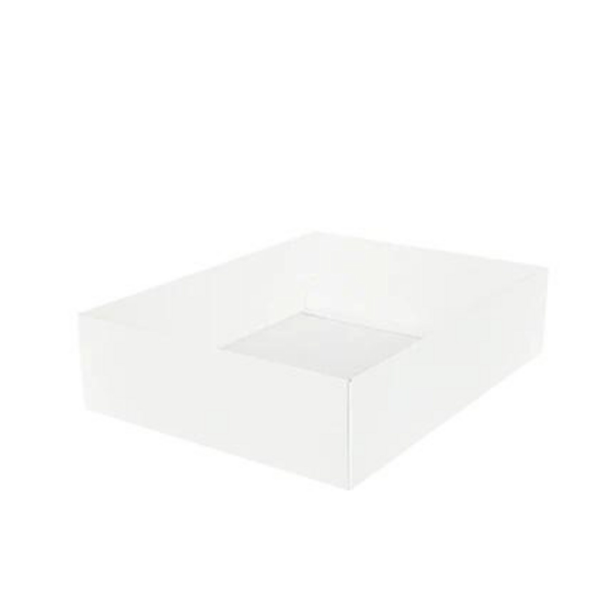 GIFT BOX BASE SMALL 369X284X90 WH - PACK OF 25 | Lyreco