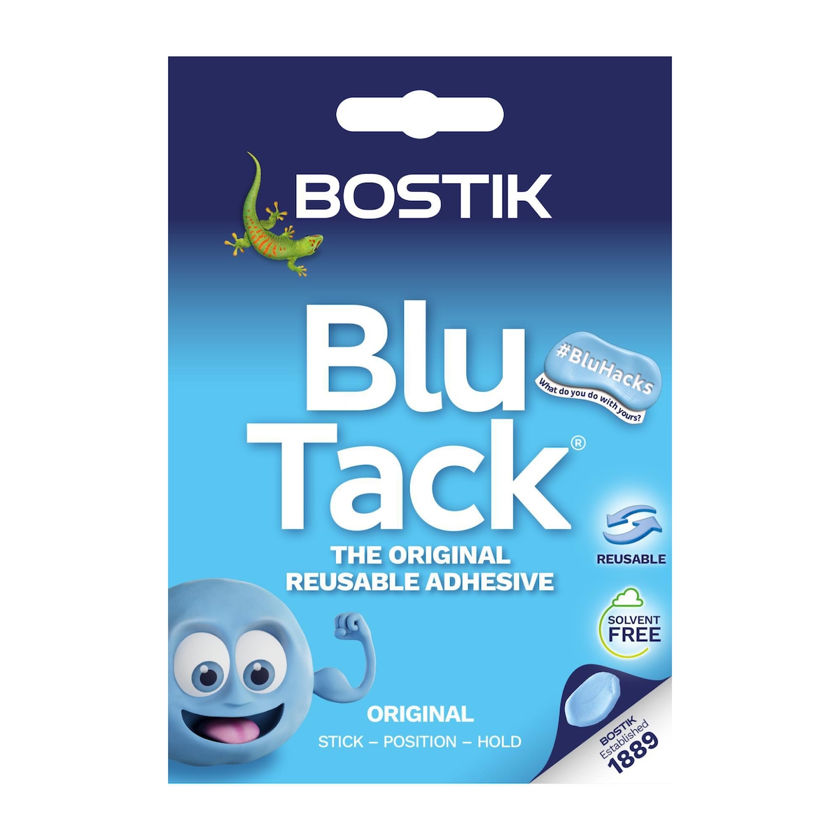 Bostik Blu Tack - Handy 65G Pack 1