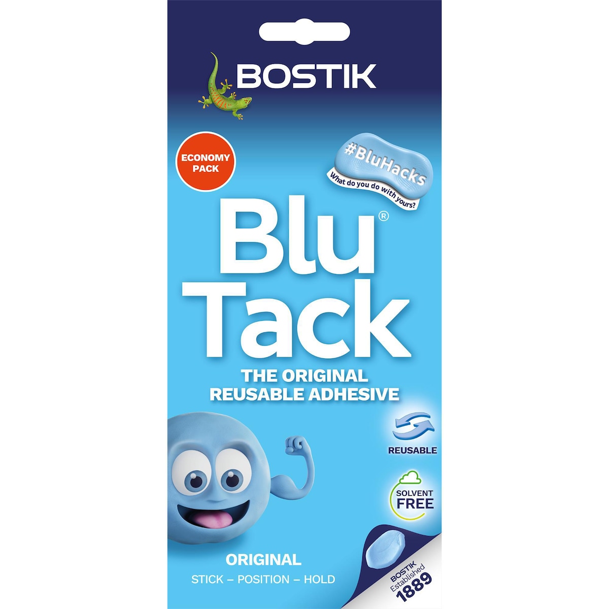 Bostik Blu Tack - Economy 120G Pack 1