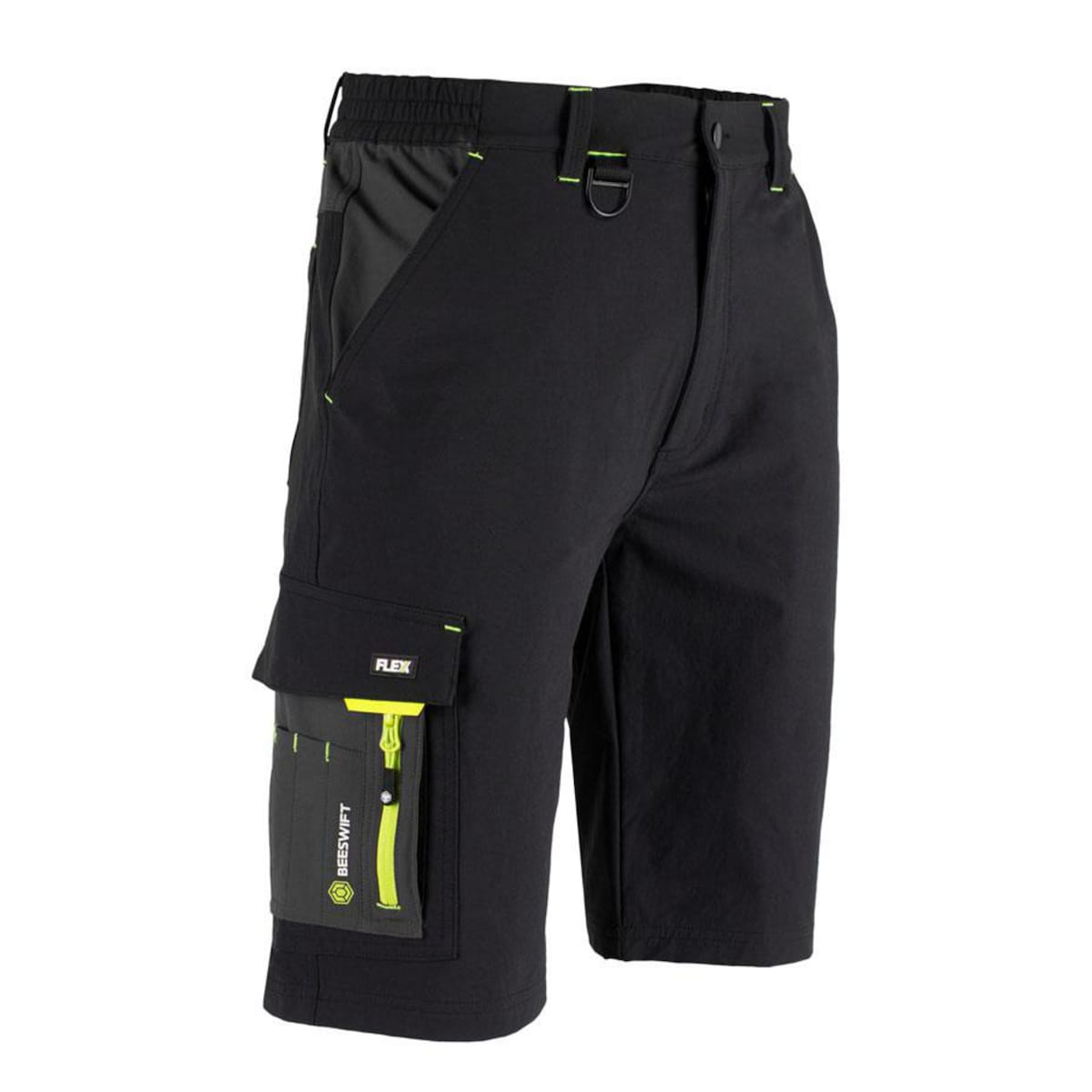 Flex Workwear Shorts Black/Grey 28 1