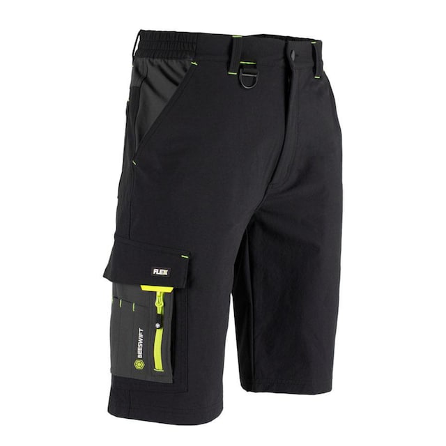 Flex Workwear Shorts Black/Grey 36 1