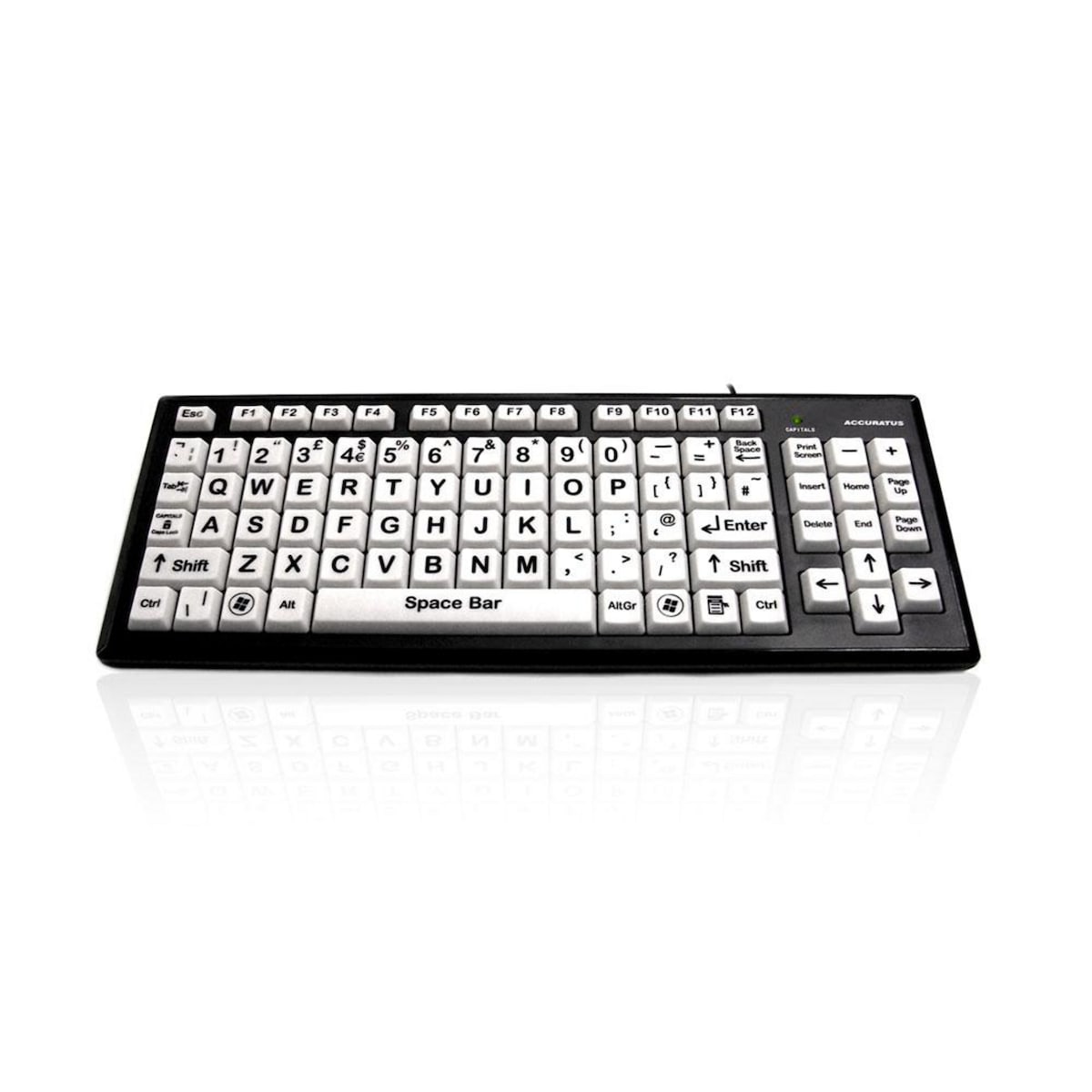 Accuratus Monster 2 High Contrast Keyboard 1