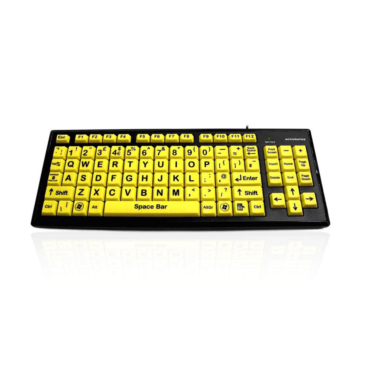 Accuratus Monster 2 High Visibility Keyboard 1