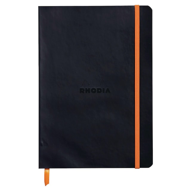Rhodia Rhodiarama A5 Softcover Notebook - Black 1