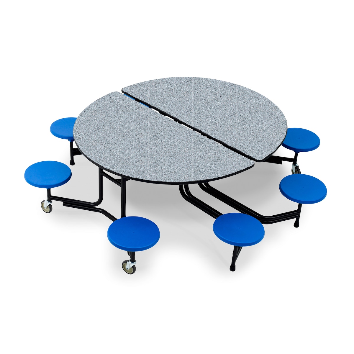 Oval Graduate Bench Unit with Stool - 3070 x... | Lyreco