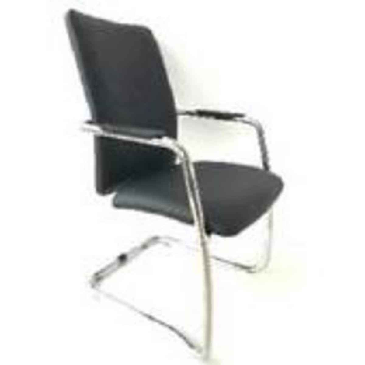 Conference / Meeting room Chair with Arms Black 1