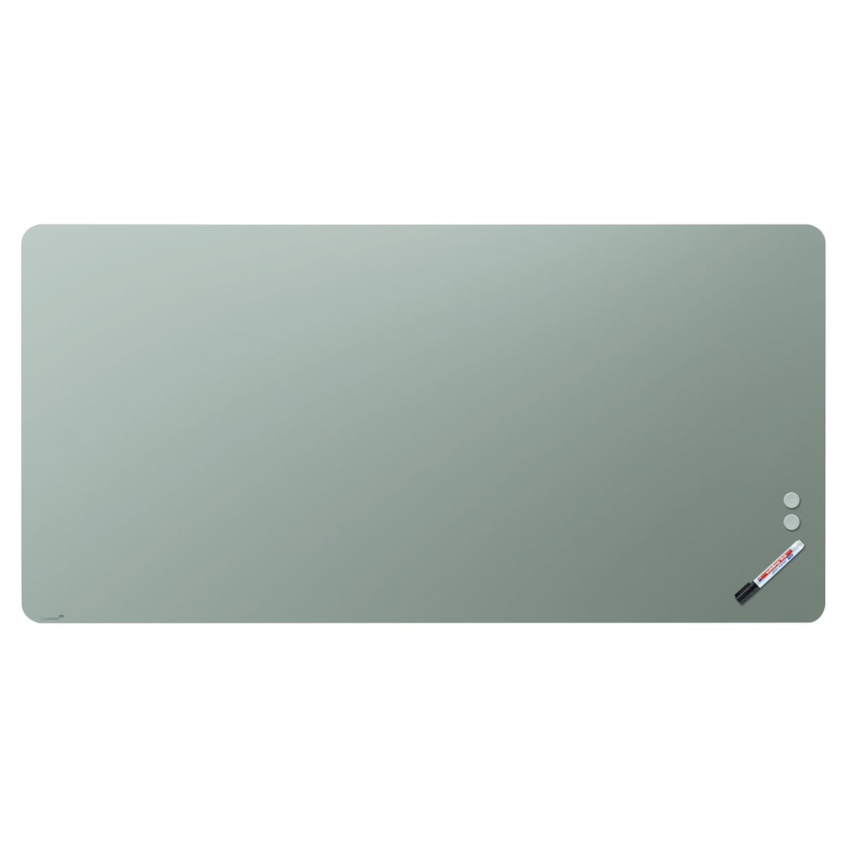 Legamaster Glassboard Matt RC 100X200 Green 1