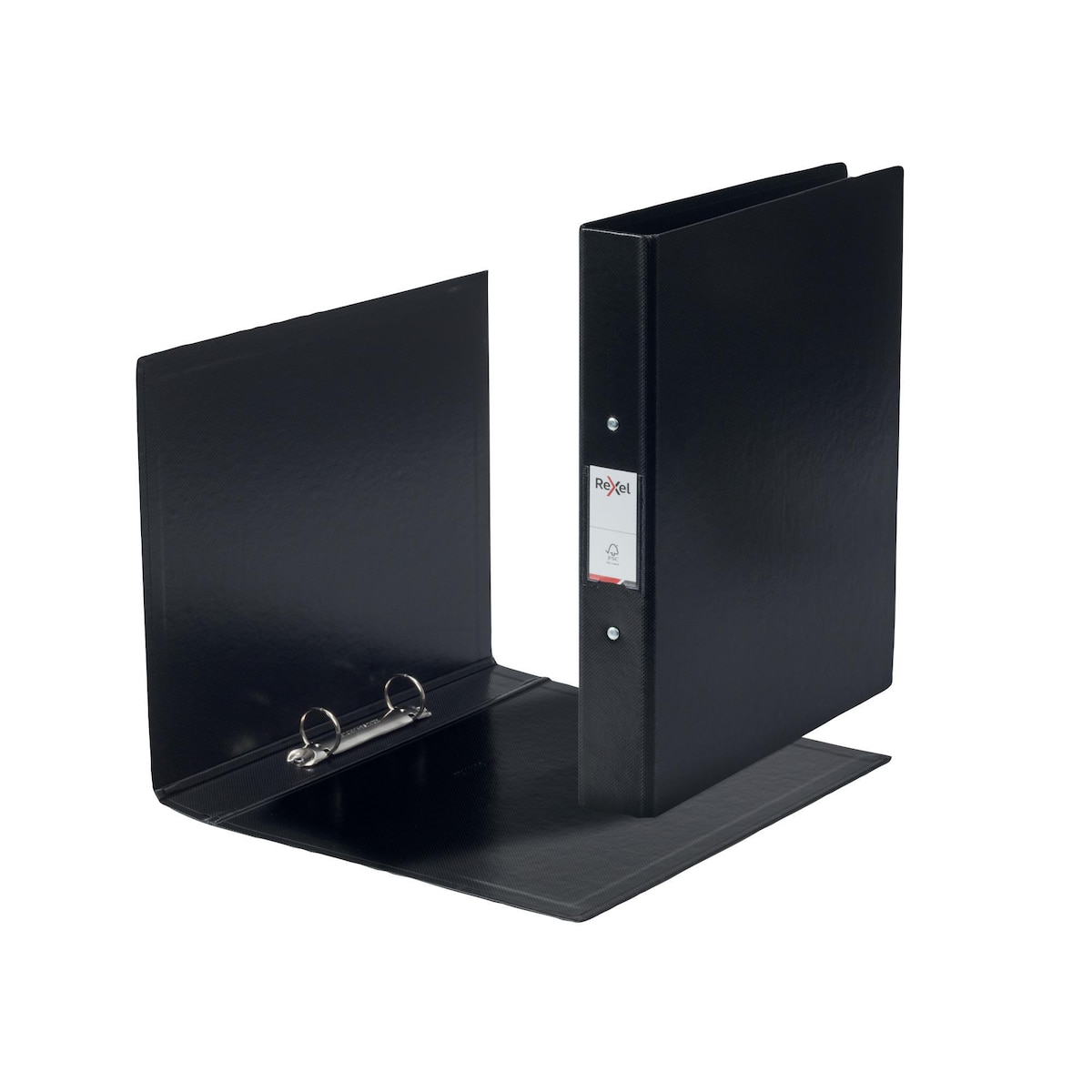 Rexel Choices A5 Ring Binder, 25mm Spine, 2 O-Ring, Black 1