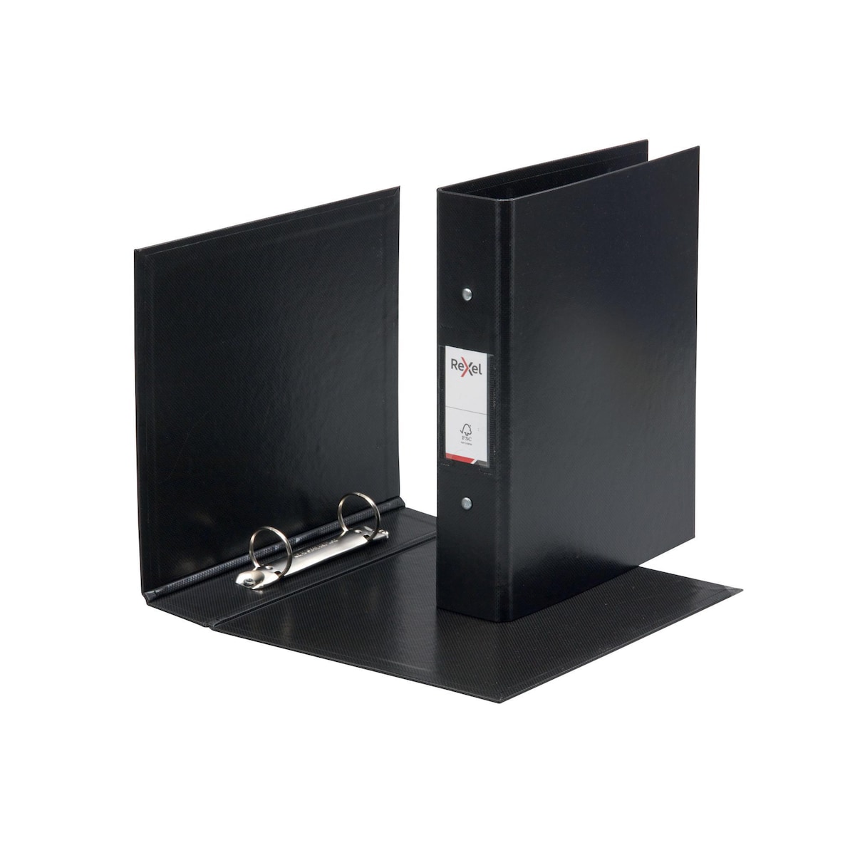Rexel Choices A4 Ring Binder, 49mm Spine, 2 O-Ring, Black 1