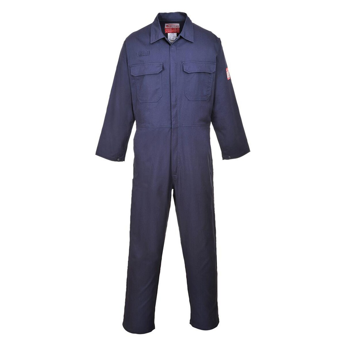 Portwest FR38 Bizflame Coverall L R Navy 1