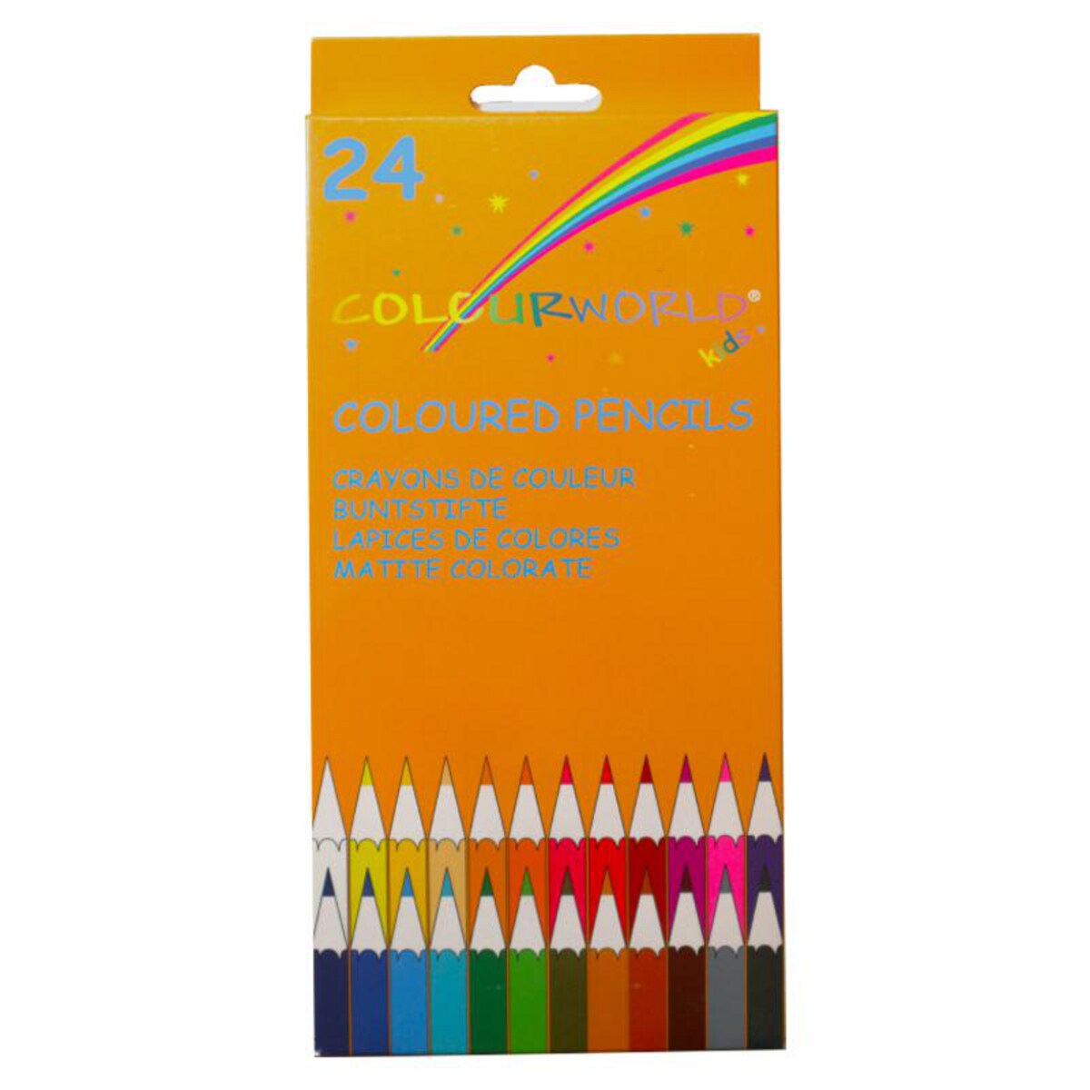 Colourworld Kids Colouring Pencils – Pack of 24 1