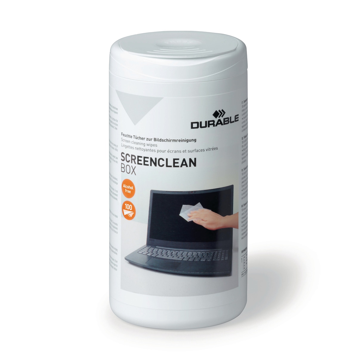 Durable SCREENCLEAN Cleaning Wipes - Pack of 100 Wipes 1