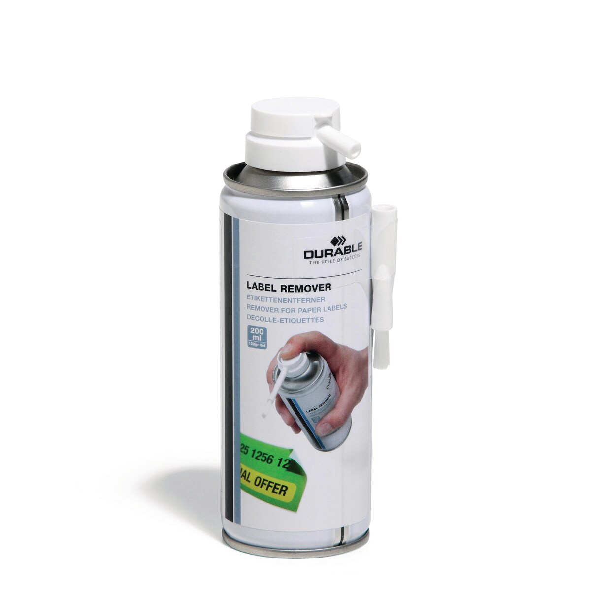 Durable Label Remover 200ml Can - Pack of 1 1
