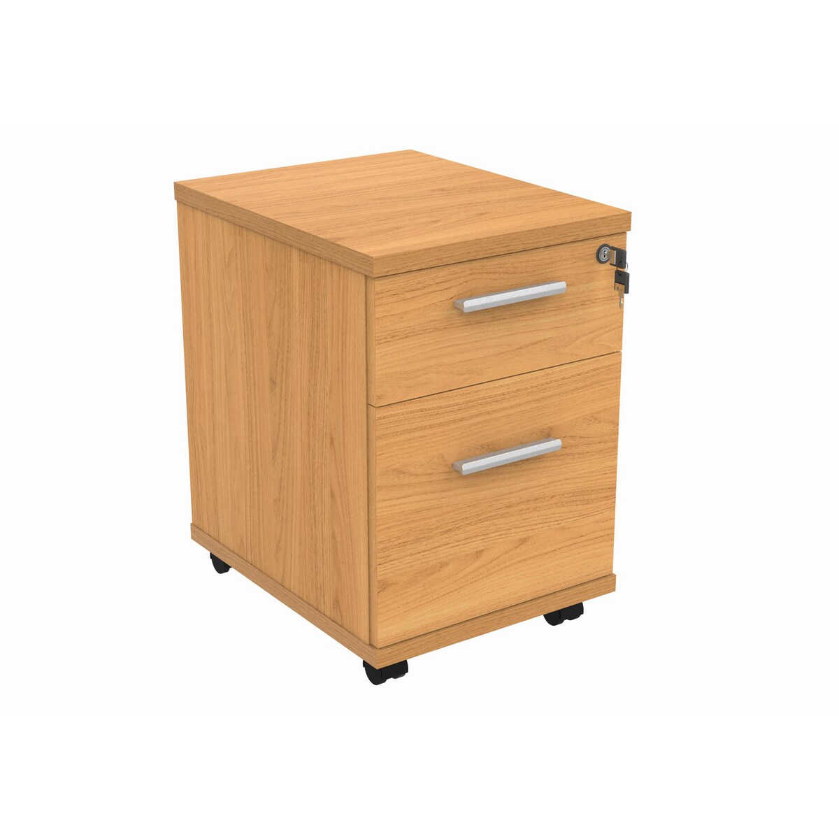 MOBILE UNIT 2 DRAW 404X500X595 BEECH 1
