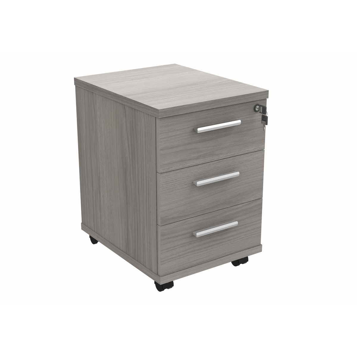 MOBILE UNIT 3 DRAW 404X500X595 GREYOAK 1