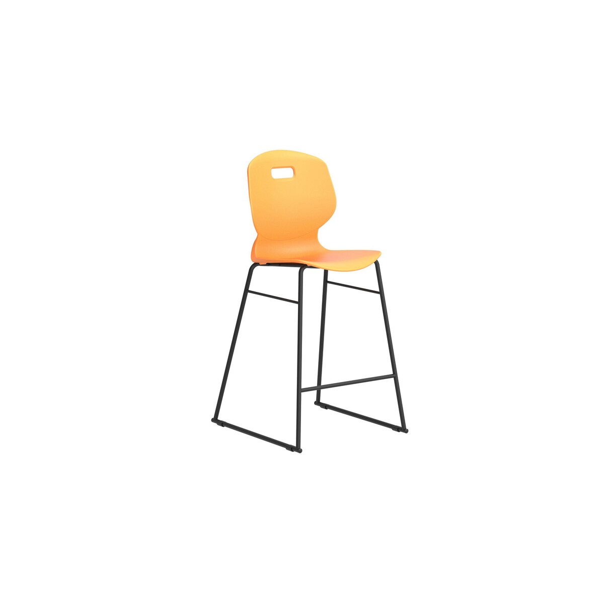 ARC HIGH CHAIR 540X610X1070 MARIGOLD 1