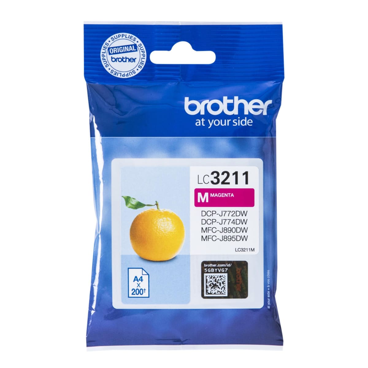Brother LC-3211 Inkjet Cartridge Magenta 1