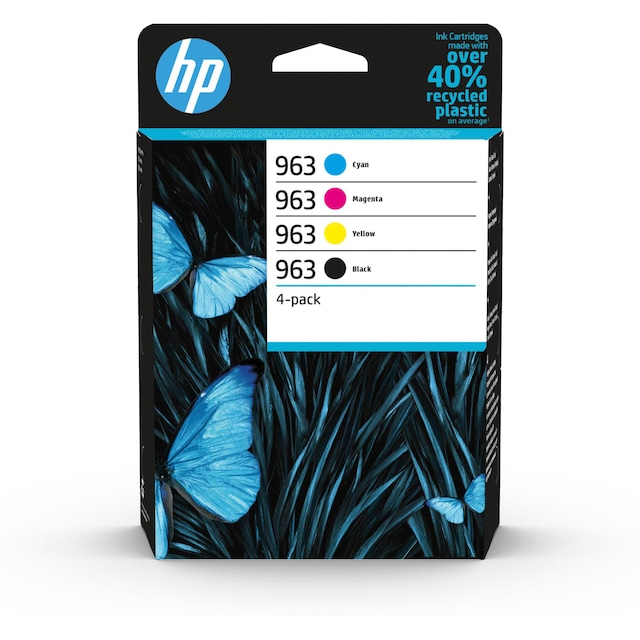 HP 963 Ink Cartridge B/C/M/Y (6ZC70AE) 1