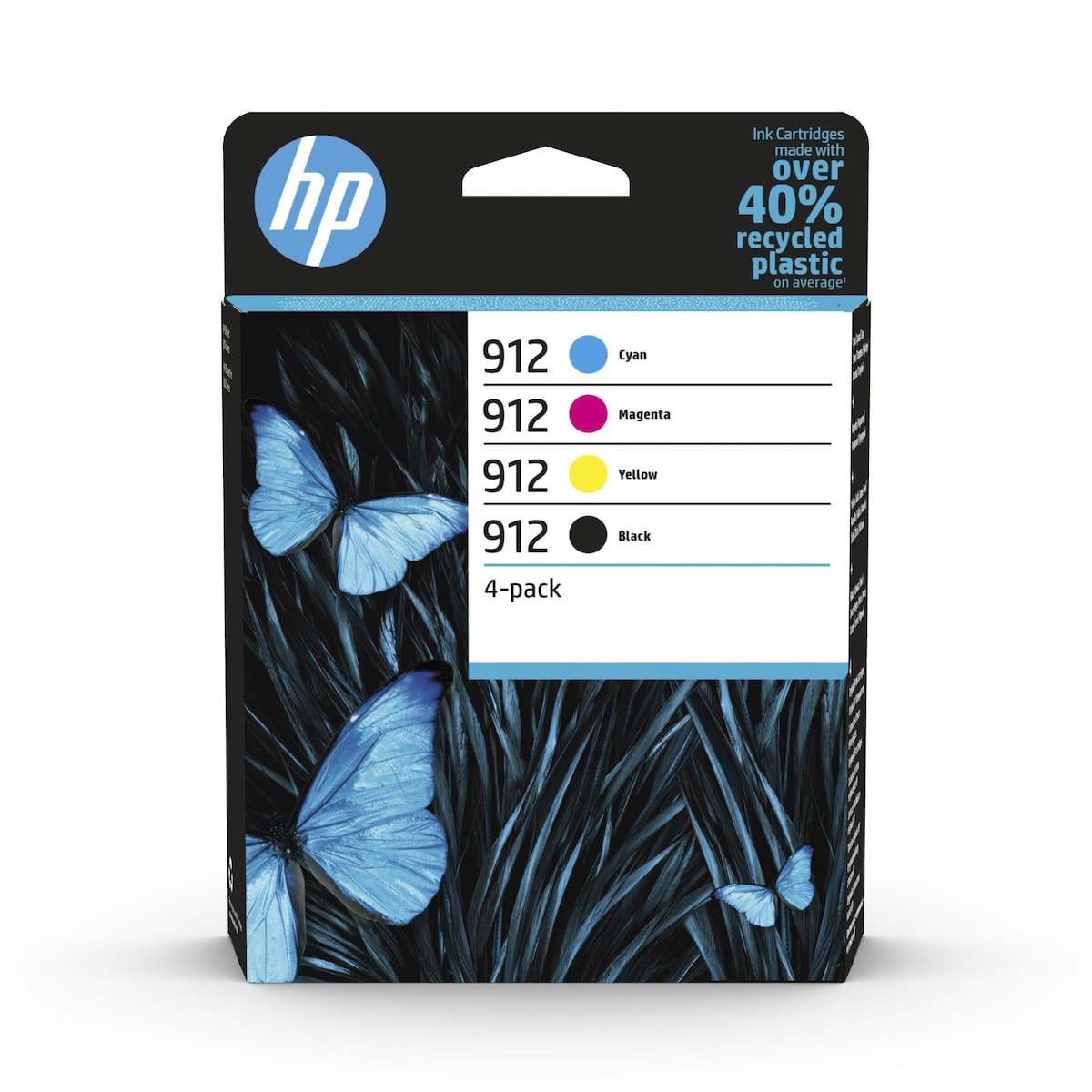 HP 912 Ink Cartridge B/C/M/Y (6ZC74AE) 1