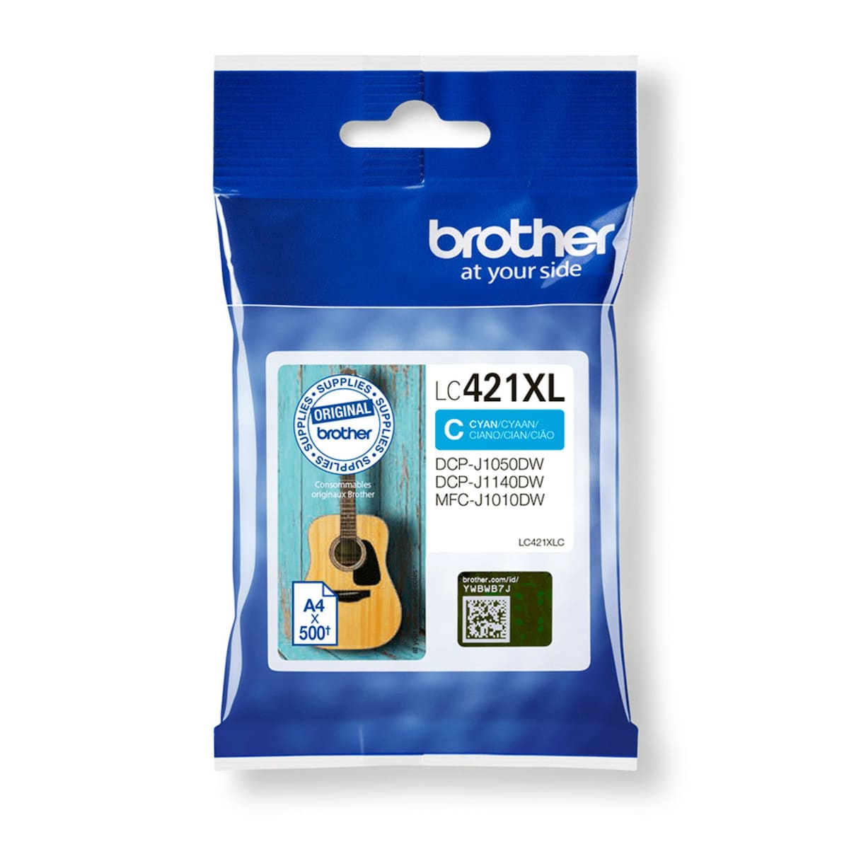 Brother LC421XLC HY Ink Cartridge Cyan (LC421XLC) 1