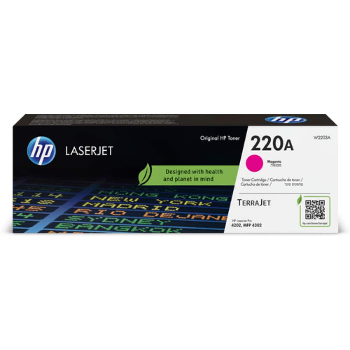 HP 220A Toner Cartridge Magenta (W2203A) 1
