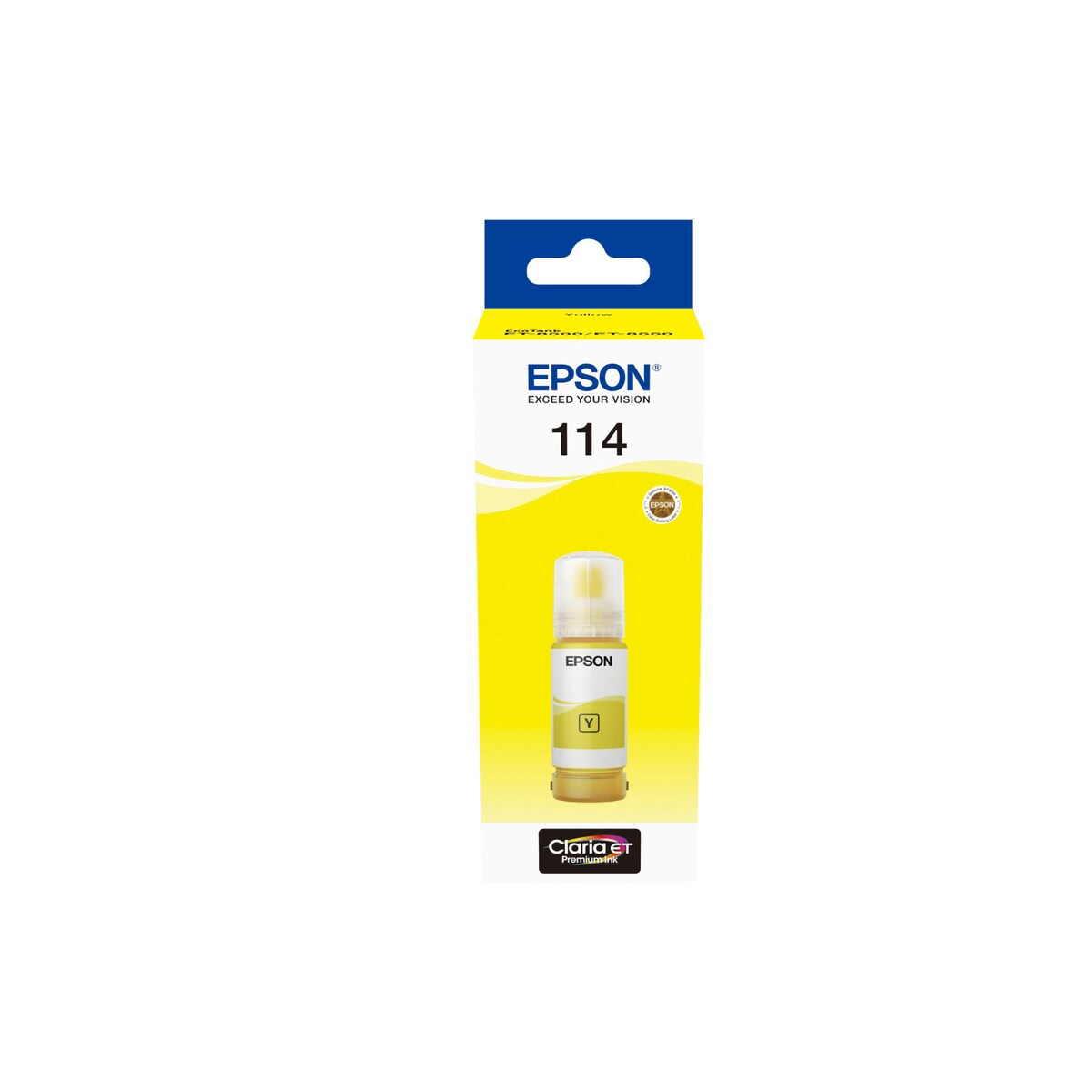 Epson 114 Ecotank Ink Bottle Yellow (C13T07B440) 1