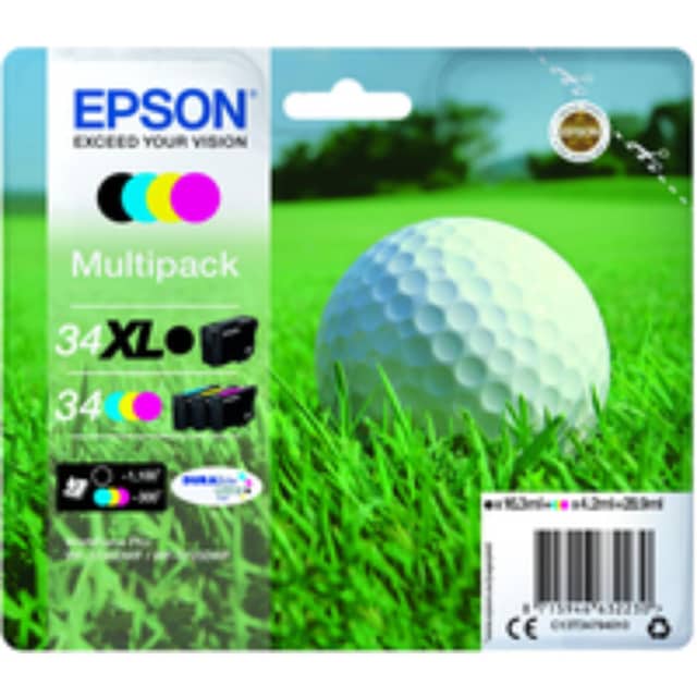 Epson 34XL Black/34 C/M/Y (C13T34794010) 1