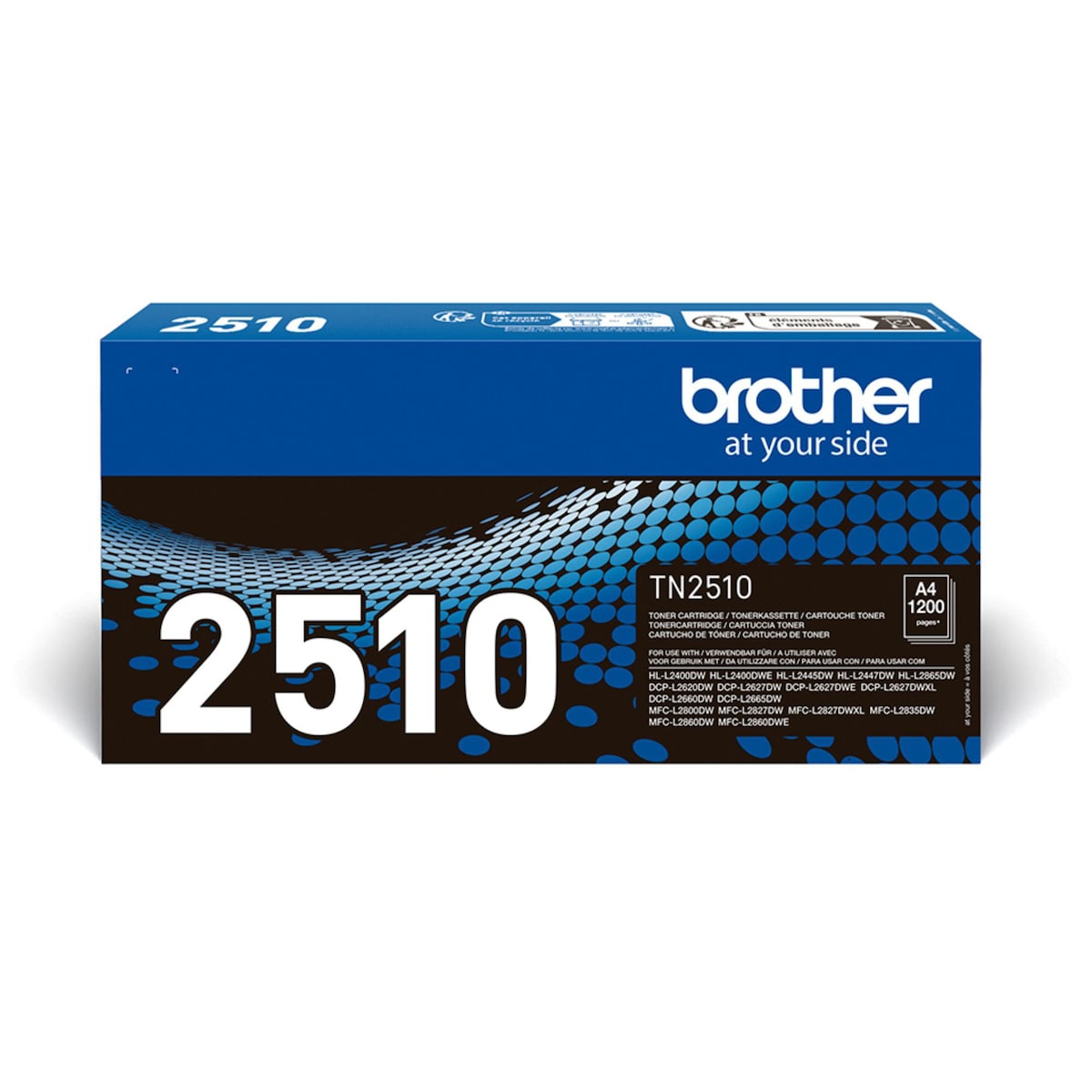 TN2510 standard yield black toner 1