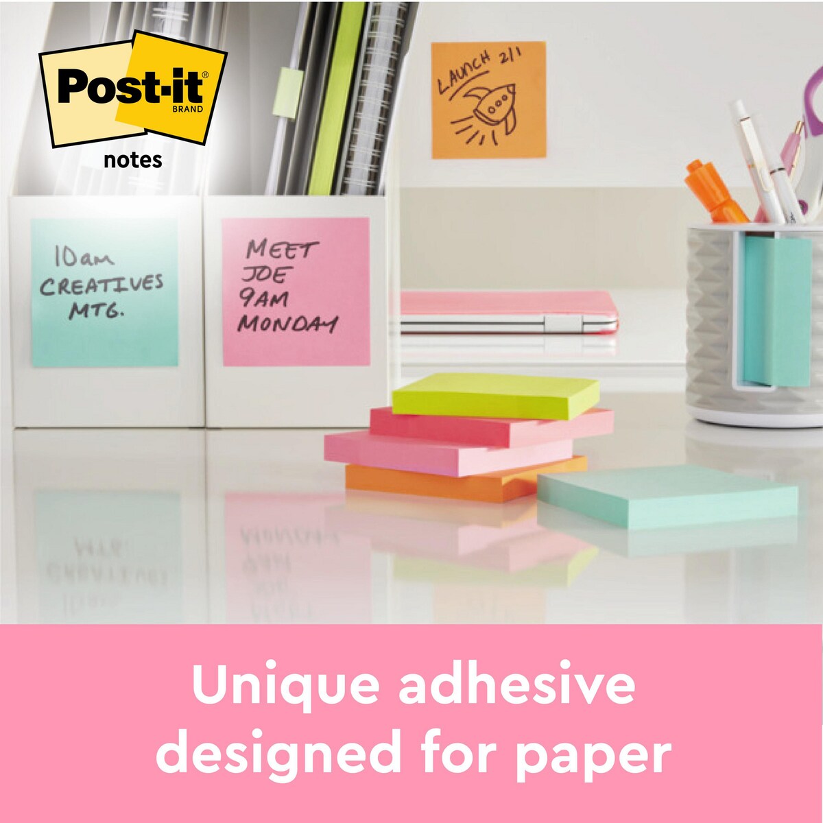 Post-It Notes Energy 76X76mm - Pack 6 1