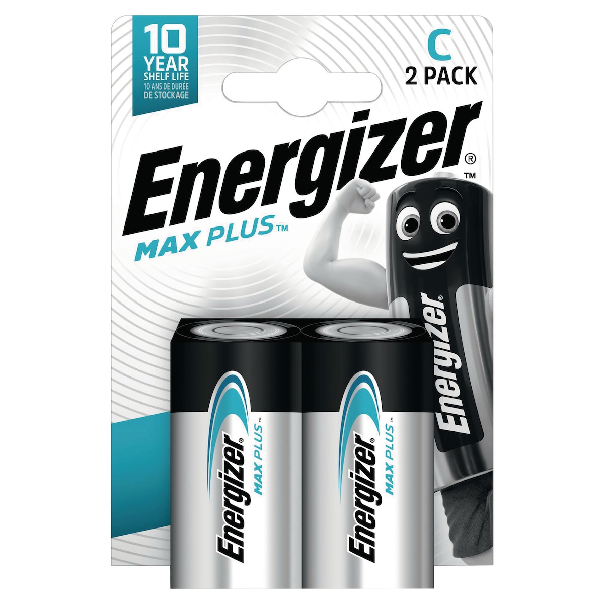 Energizer Alkaline Max Plus C Batteries - 2 Pack 1
