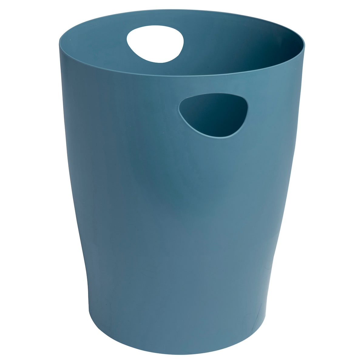 Exacompta Ecobin Waste Bin Blue Grey 1