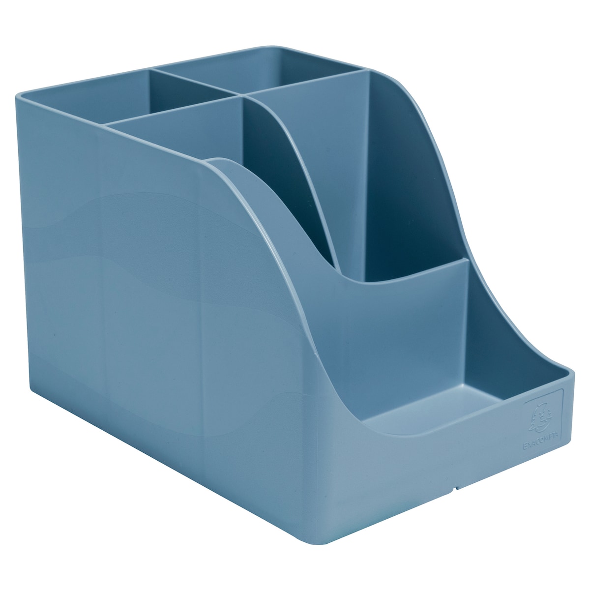 Exacompta Pen Pot Autentik Blue 1