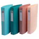 Exacompta 4-Ring Binder PP A4+ Assorted, Pack of 4 1