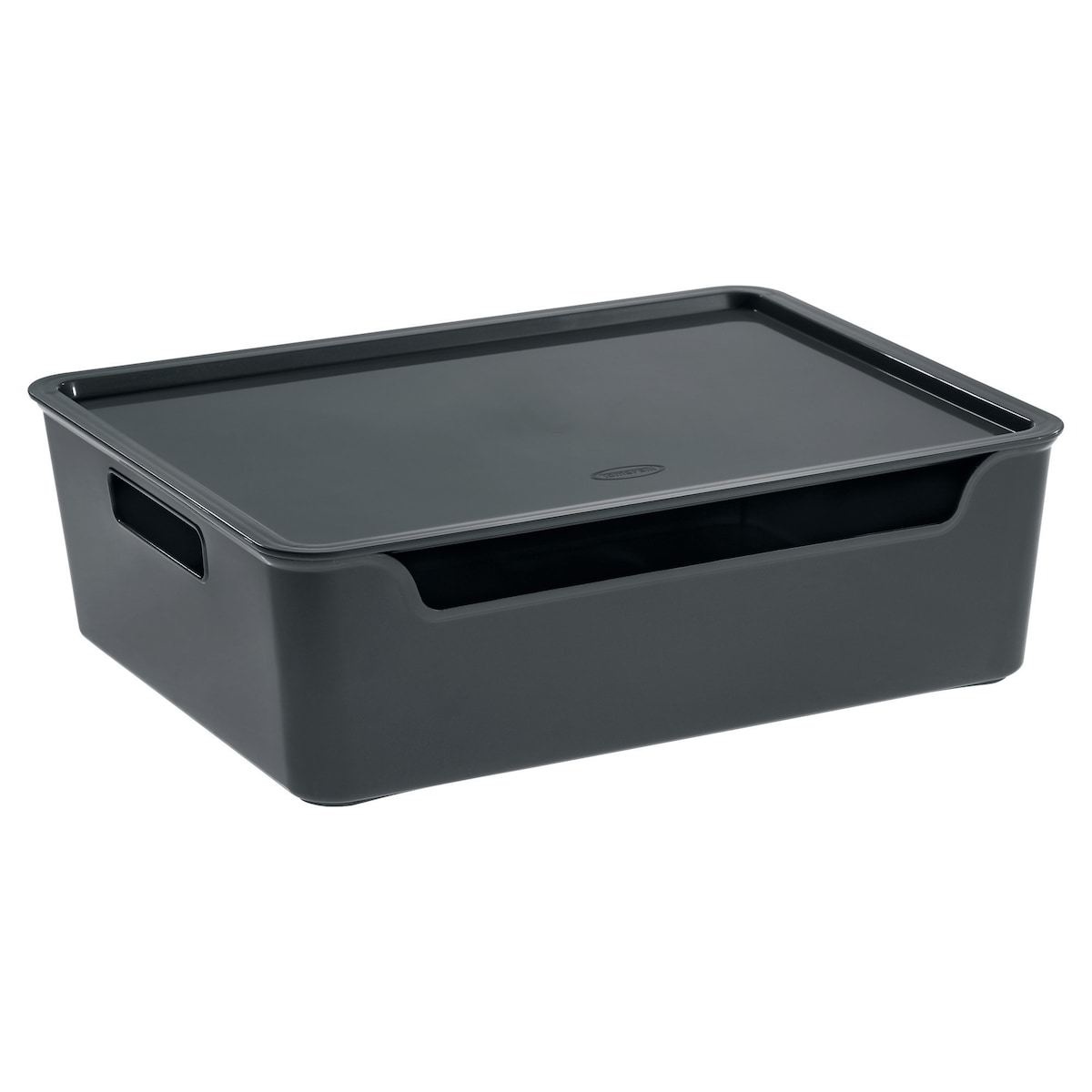 Cep Bella Storage Box 9.15L Charcoal Grey 1