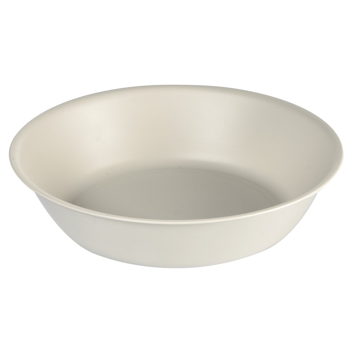 Reusable Plate Deepserve PP 18cm Beige, Pack of 6 1