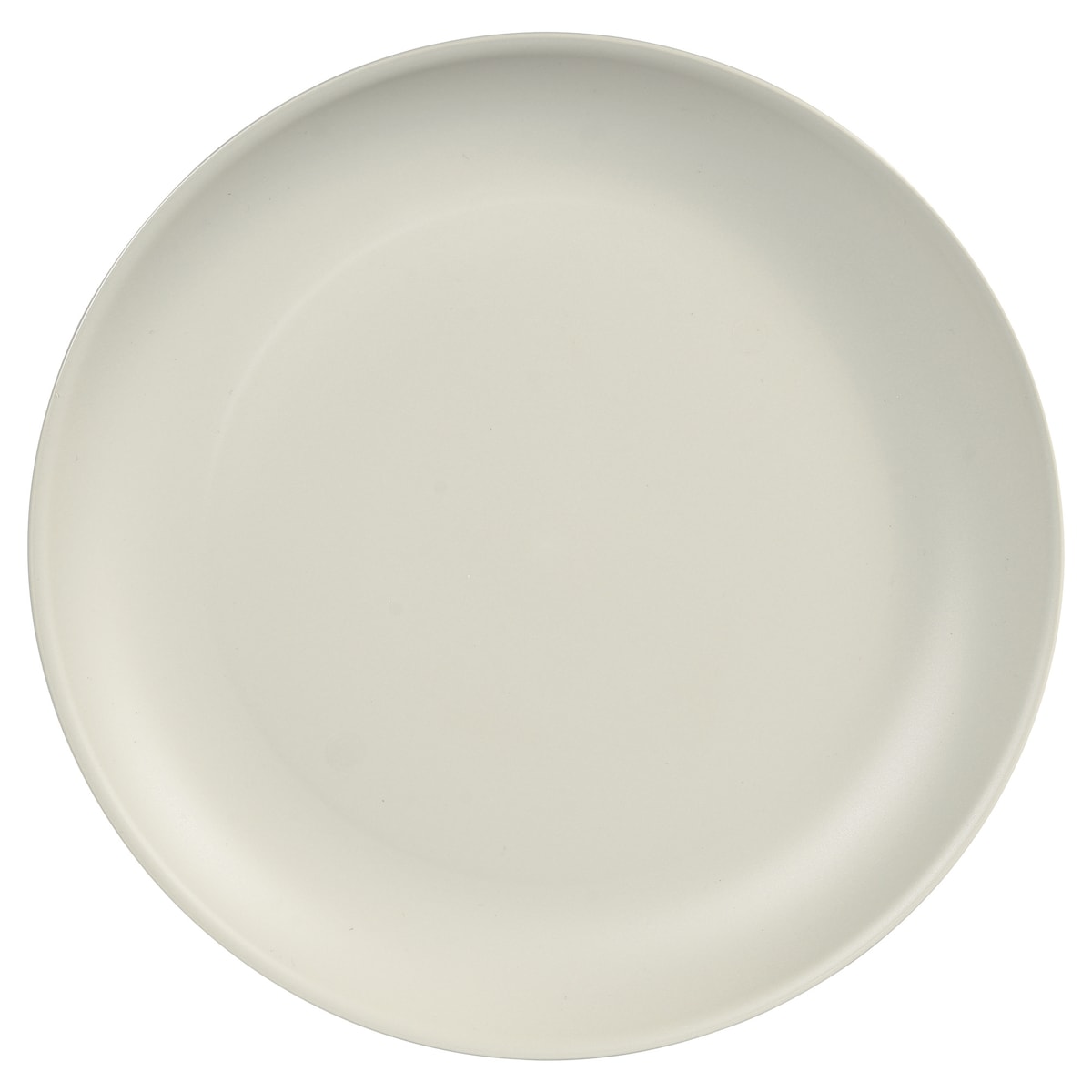 Reusable Plate Serve 23.5cm Beige, Pack of 6 1