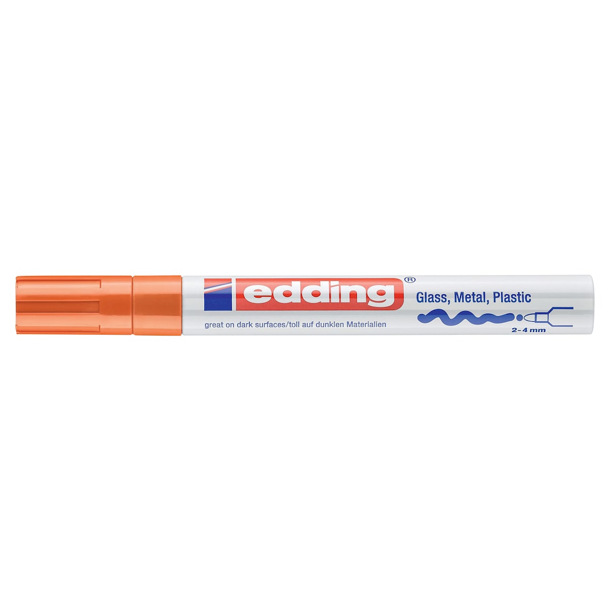 Edding 750 Paint Marker 2-4mm B/Tip Orange 1