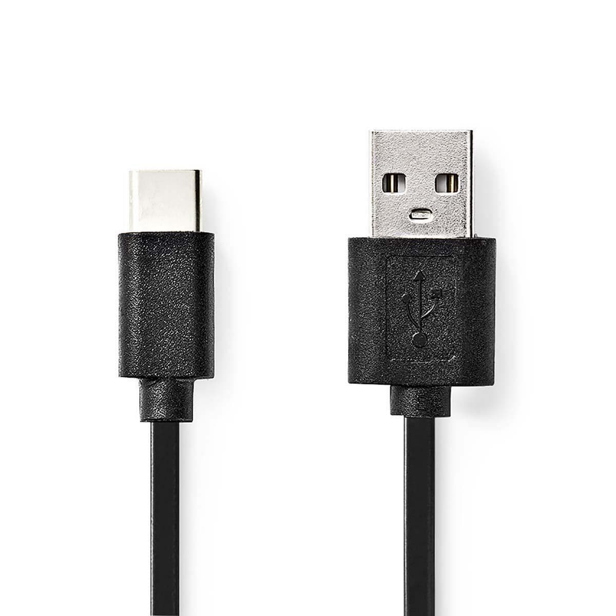 USB-A to USB-C Cable - Male to Male - 480 Mbps - Copper Core 1.00 m 1