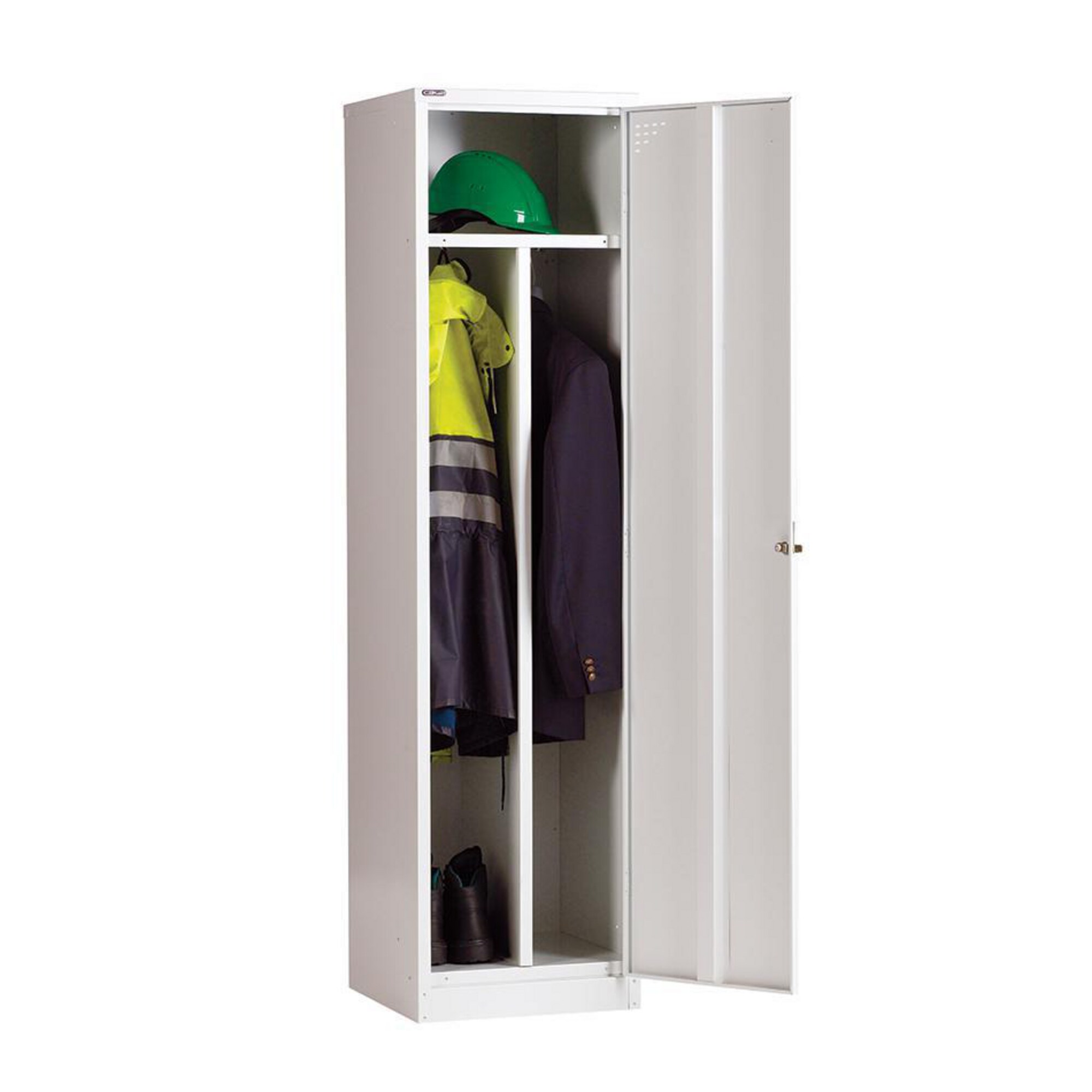 Locker Cocker Clean and Dirty 1 Door Locker Grey | Lyreco