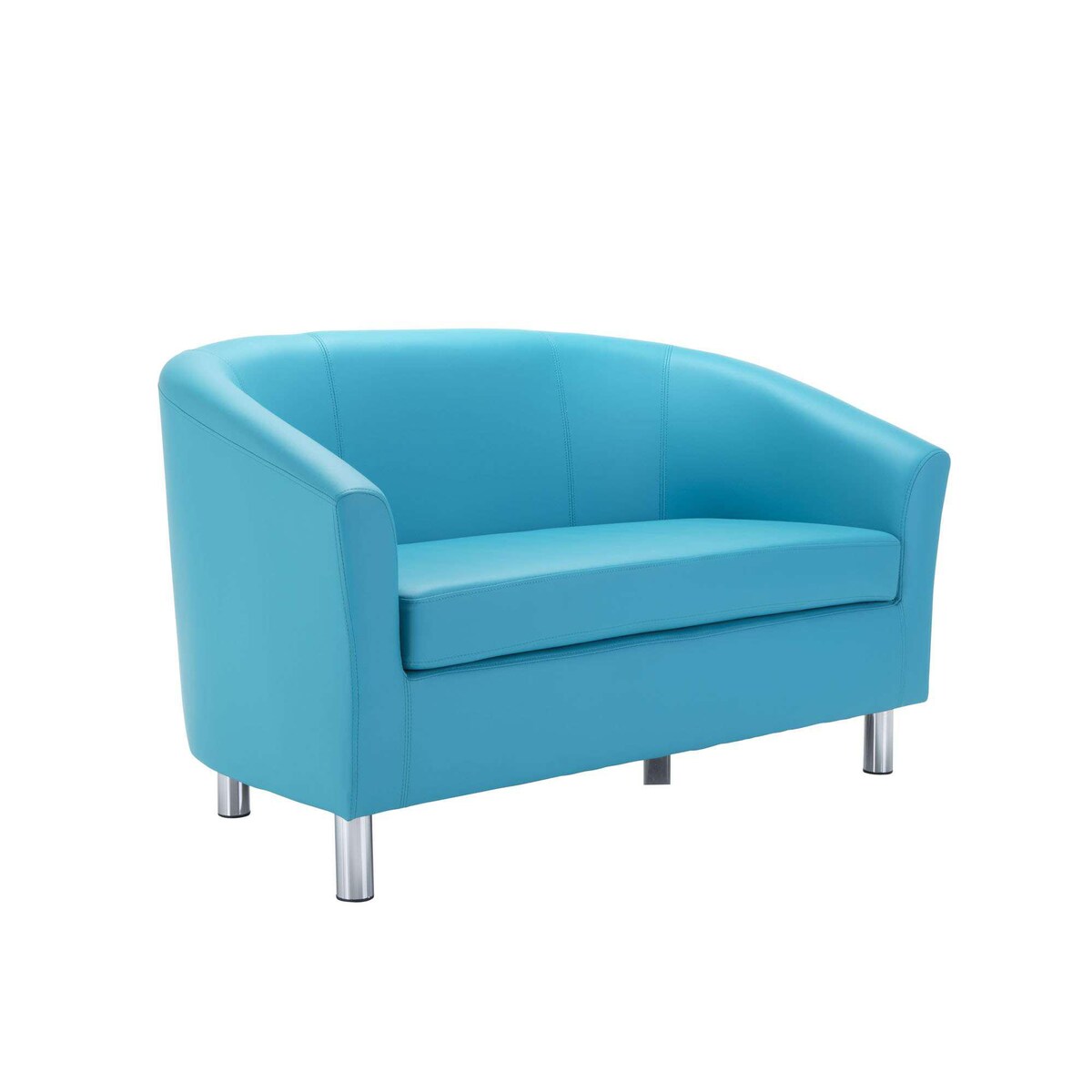 Cask Sofa - Sky Blue - Delivery Only 1