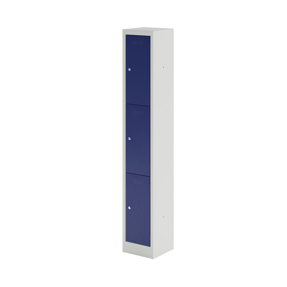 Bisley 3 Door Primary Locker - Blue - 1800x 300x300mm 1