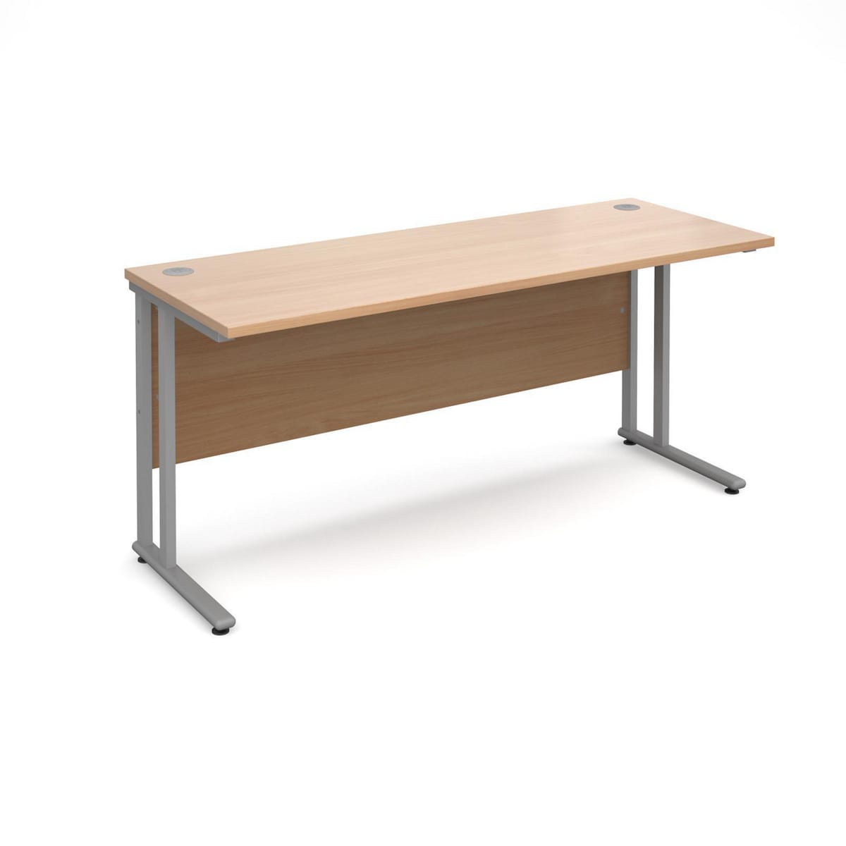 Maestro 25SL Straight Desk 1600x600mm Beech - Del & Ins - Excludes NI 1